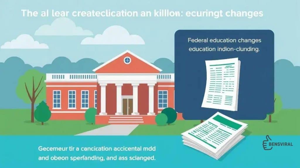 Cambios de prioridades en la financiación federal de la educación