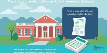 Cambios de prioridades en la financiación federal de la educación