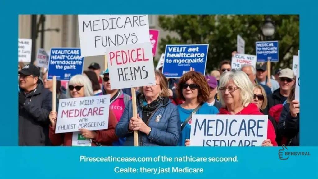 Protestas contra las reducciones propuestas en la financiación de Medicare