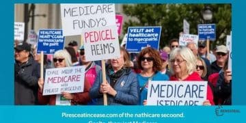 Protestas contra las reducciones propuestas en la financiación de Medicare