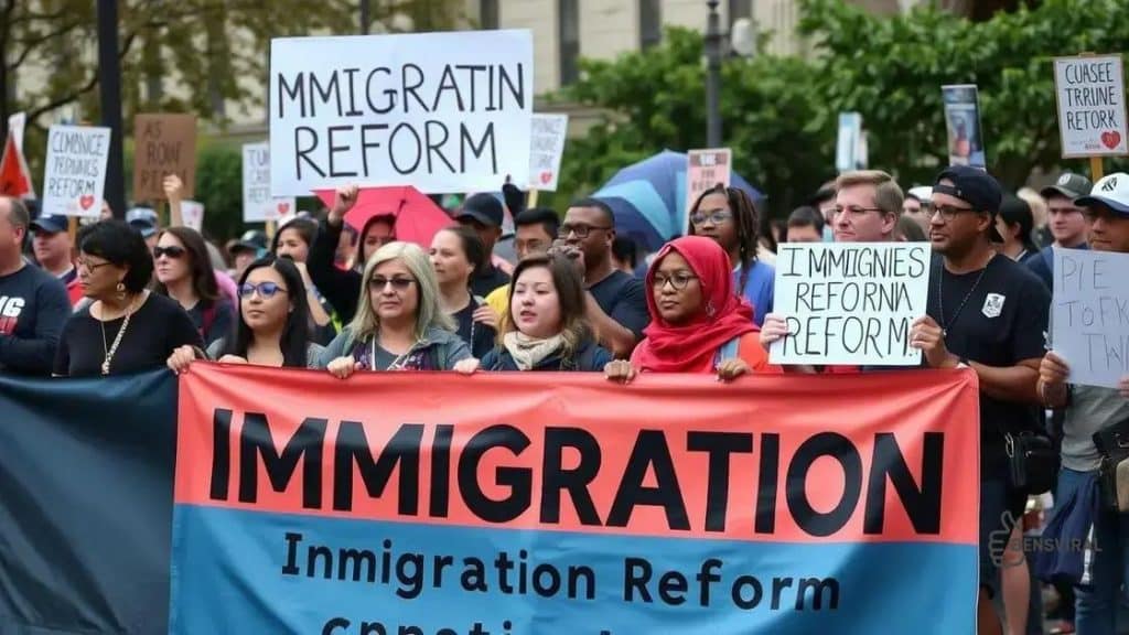 Manifestaciones dirigidas a políticas de reforma migratoria
