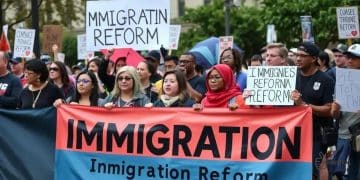 Manifestaciones dirigidas a políticas de reforma migratoria