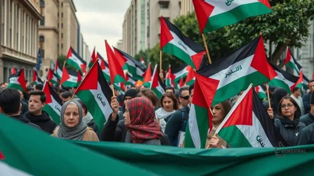 Procesos legales relacionados con activismo pro-palestino