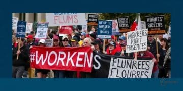 Participación de sindicatos em atividades de protesta: um olhar essencial