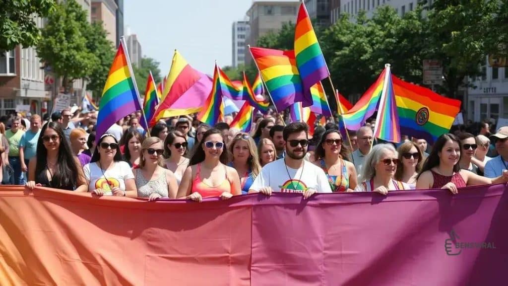 Marchas y manifestaciones en defensa de los derechos LGBTQ+