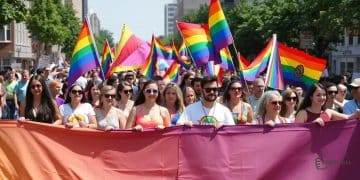 Marchas y manifestaciones en defensa de los derechos LGBTQ+
