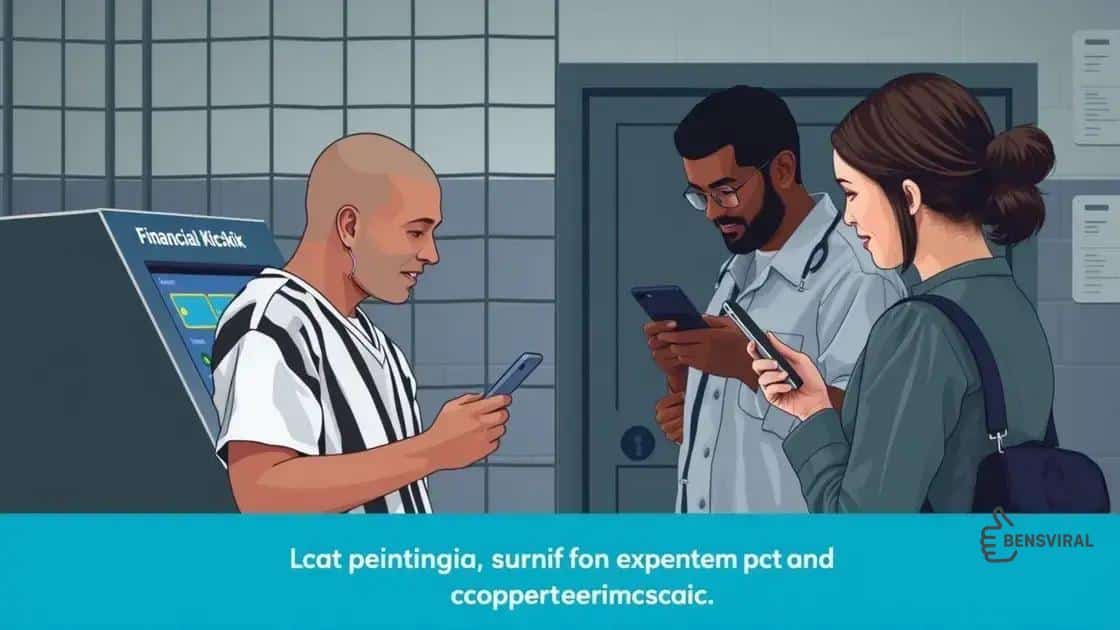 Cómo acceden los prisioneros a servicios financieros