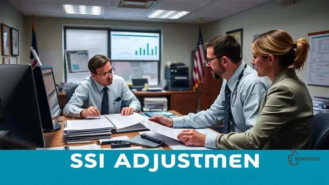 How SSI adjustments are determined