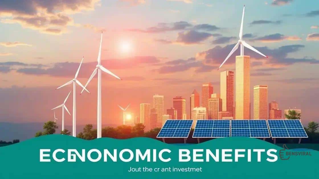 Beneficios económicos de la energía renovable