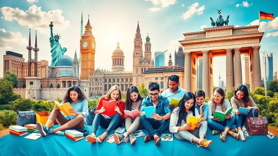 Principales destinos para estudiar en el extranjero