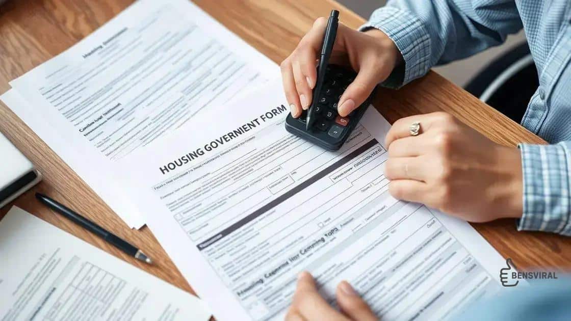 Requisitos para acceder a los subsidios