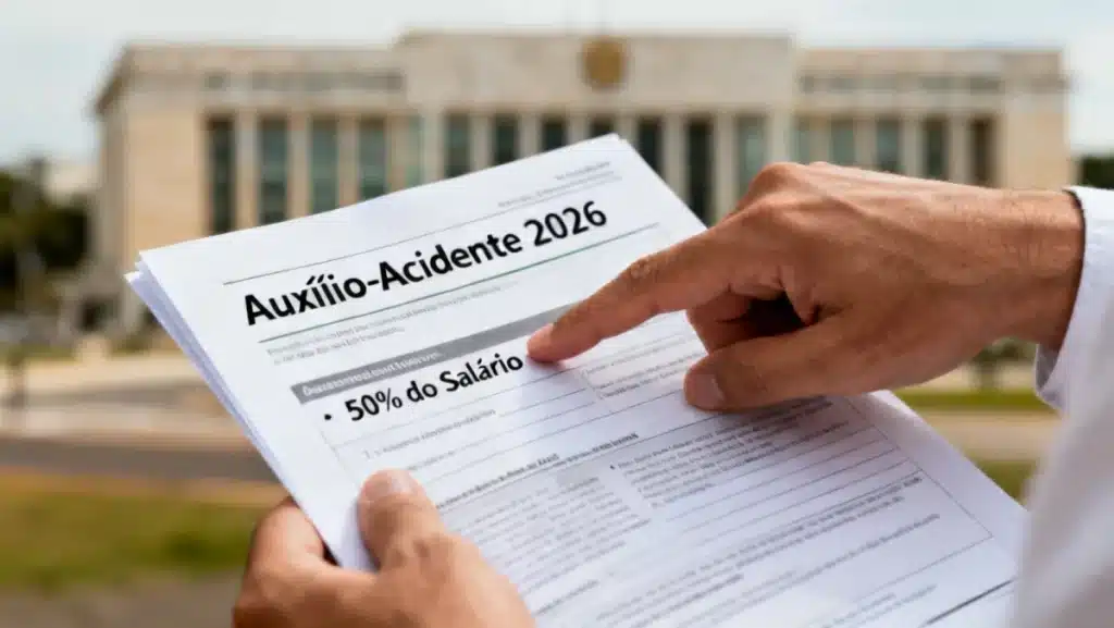 Auxílio-Acidente 2026: Guia Completo da Indenização de 50% do Salário