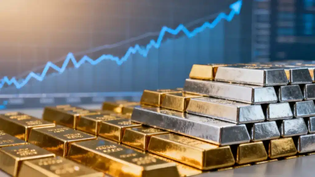 Ouro e Prata 2026: Ativos de proteção e valorização em tempos de crise