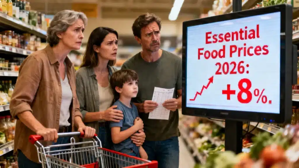 Segurança Alimentar: Aumento de 8% em 2026 e Estratégias para Economizar