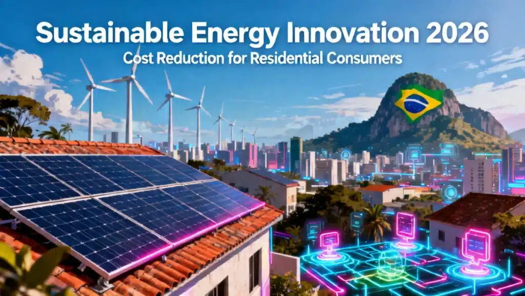 Energia no Brasil 2026: Inovações Reduzem Conta de Luz em Até 10%