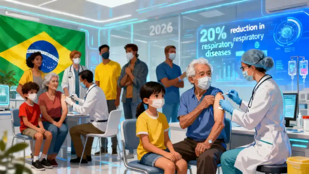 Saúde Pública 2026: Novas Campanhas de Vacinação Reduzem Doenças Respiratórias