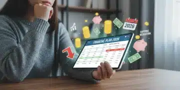 Woman analyzing budget on tablet, symbolizing financial planning for 2026