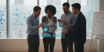 Employees reviewing 2026 state-mandated benefits on a tablet