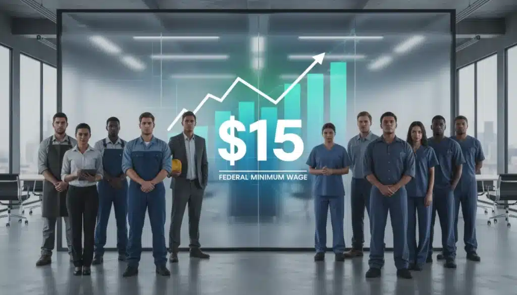 $15 Federal Minimum Wage by 2026: Prospects and Debates
