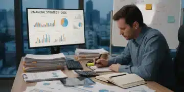 Financial advisor analyzing tax documents for 2026 deductions