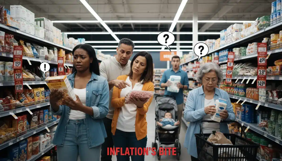 Consumers concerned about rising prices due to inflation