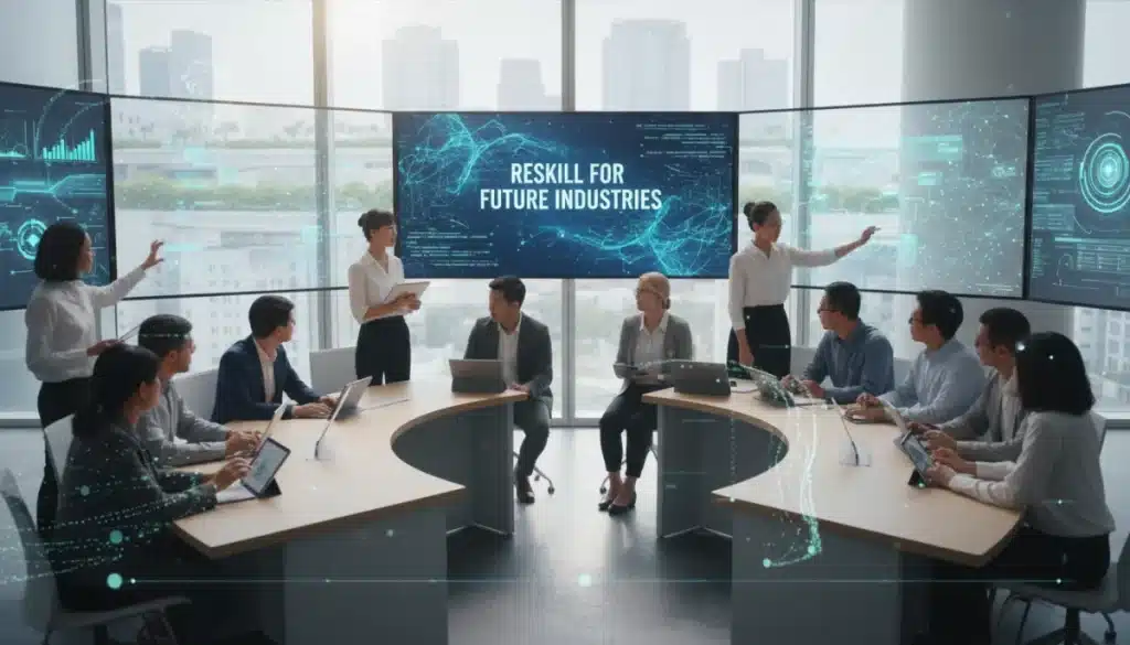 Reskilling for the Future: Top 4 Growth Industries by 2030