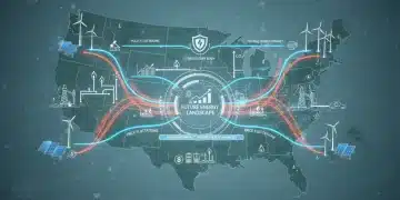 Diagram showing U.S. energy policy shift impacting prices by 2026